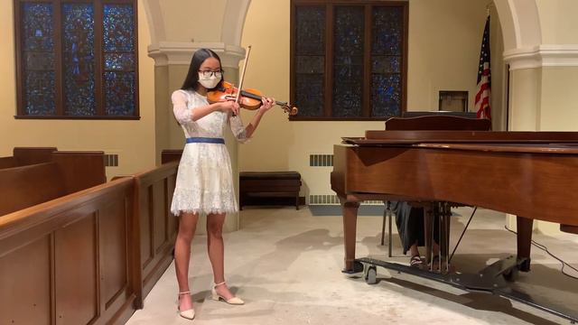 Suzuki Book 9 Violin Graduation | Mozart Concerto 4, 1st Movement with the Joachim Cadenza смотреть онлайн