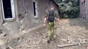 Результат вчерашнего удара по мирной инфраструктуре Донецка.