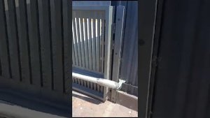 Распашные ворота одна створка