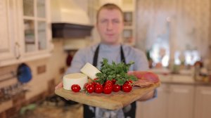 Невероятно вкусно! Тающий сулугуни в ароматном беконе! Супер быстрая и вкусная закуска! #папанакухне