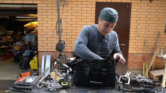 Чем я делаю деньги(выездной комплект инструмента) + минитест отрезной машины Euroboor