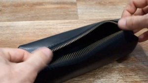 Пенал несессер кожаный ручная работа