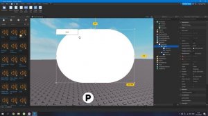 Как Сделать Кнопку и Меню Круглым? | Roblox Studio