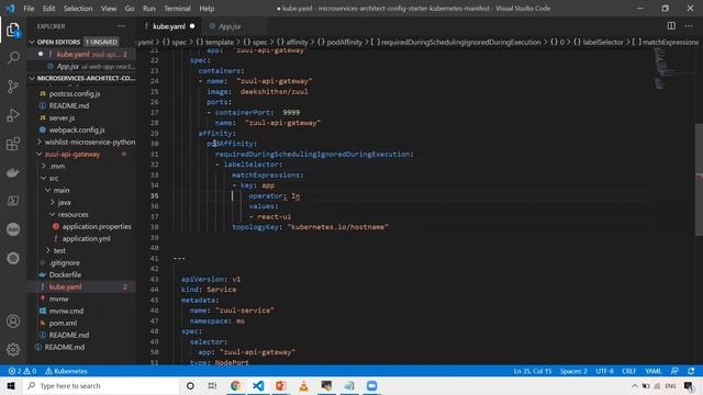 micro services on kubernetes | deploying micro services on kubernetes