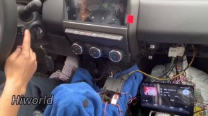 Hiworld CANbus Renault 2023 Clio5 Medium configuration Verification video