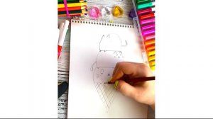 Как нарисовать мороженое для детей | Рисуем и раскрашиваем мороженое