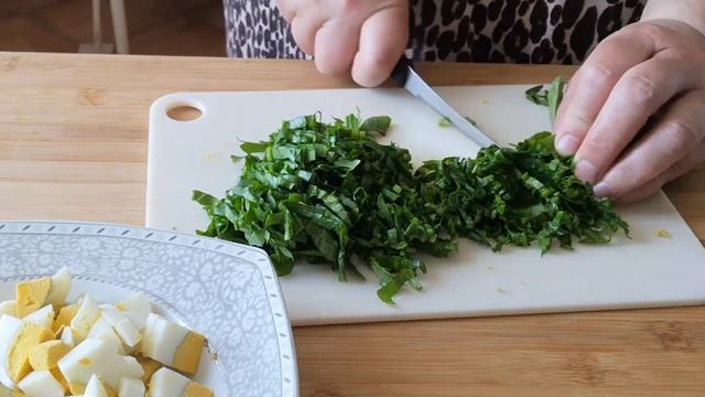 Зеленый борщ. Щи из щавеля