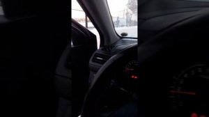 Запуск двигателя Kia rio на масле Kixx 5 w 30 в -25