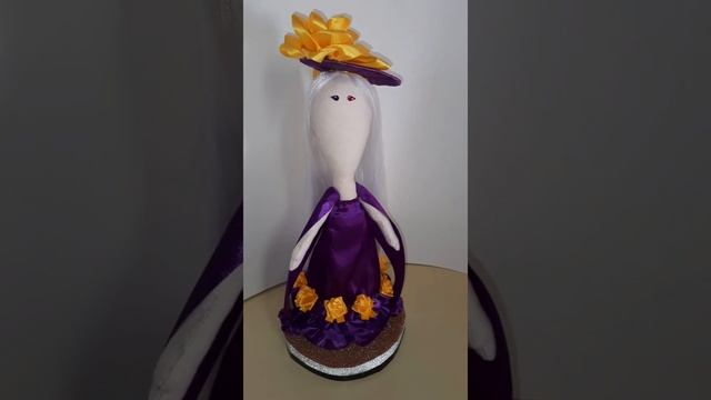 Творчество в Родовом Поместье. Тильда интерьерная кукла, 40см. смотреть онлайн