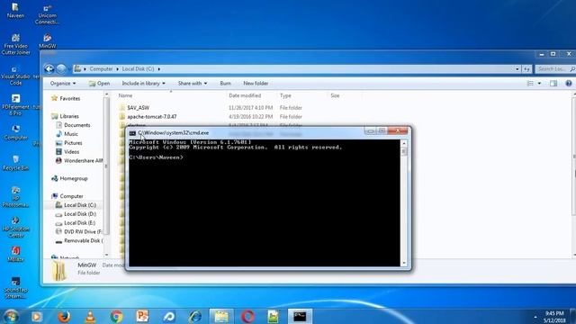 Installing MinGW compiler and visual studio code
