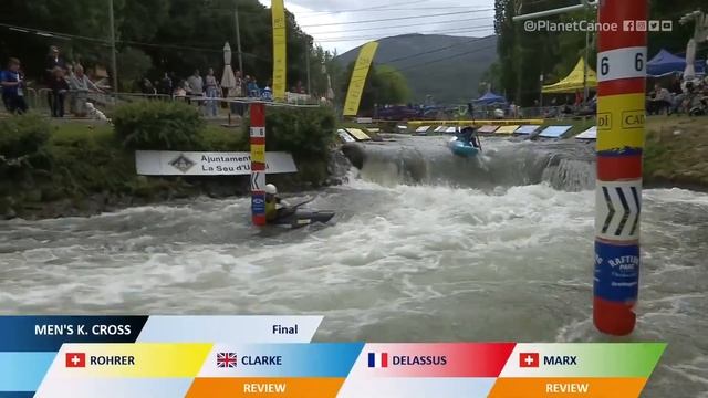 Men's Kayak Cross Final / 2023 ICF Canoe-Kayak Slalom World Cup La Seu d'Urgell Spain смотреть онлайн