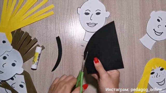 Игры для детей. Парикмахерская. Чем занять ребенка. Учимся резать ножницами. Развивающие игры.