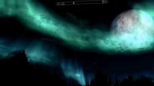 Северное сияние в TES Skyrim