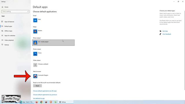How to Make Microsoft edge default Browser (Windows 10) смотреть онлайн