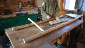 Лестница из веток /  Ladder of branches