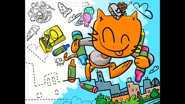 ALLEYCAT'S WACKY Activity & Coloring Book! смотреть онлайн