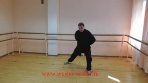 Чэнь тайцзи ушу цигун Техника шага назад // Chen Tai Chi step back wushu taiji qigong