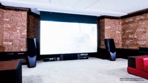 Проект и дизайн домашнего кинотеатра.