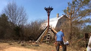 Аисты НЕ прилетели! Да как же так! Продолжаем строить гнездо в деревне. Конструкция, манипулятор.