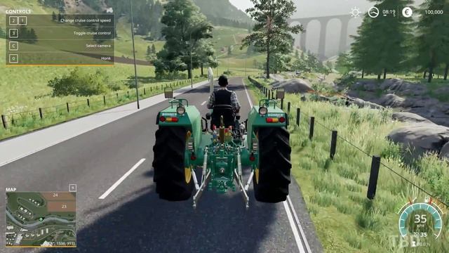 Farming Simulator 19 - Alpine Farming Expansion Free Roam Gameplay (PC 1440P) смотреть онлайн