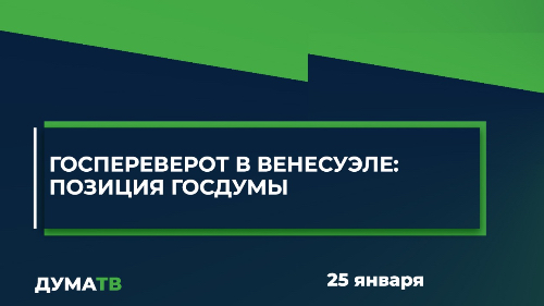 Госпереверот в Венесуэле: позиция Госдумы