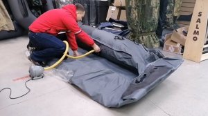 Лодка Таймень NX 3400 НДНД отправляем в Петропавловск- Камчатский.