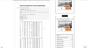 How to Load Data From a csv using Pandas