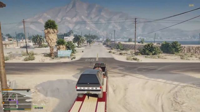 Delivering Trevor's New Truck - Let's Goto Work - GTA5 - RP - Real Life Mods смотреть онлайн