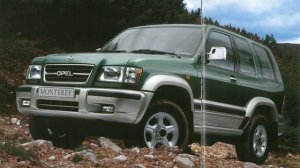 Isuzu Trooper MK3 Aka Opel Monterey | 4X4 SUV | 1998 German | Prospekt
