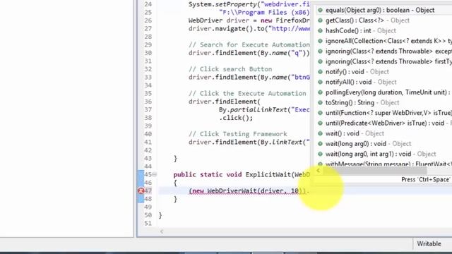 Explicit and Implicit Wait in Selenium WebDriver (Selenium Titbits Series)