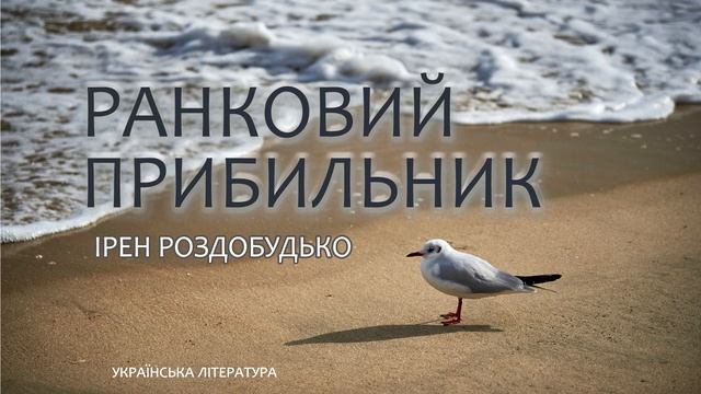 Аудіокнига "РАНКОВИЙ ПРИБИРАЛЬНИК" Ірен Роздобудько смотреть онлайн