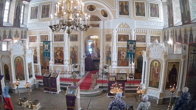 3 апреля 9.00. Литургия.  Неделя 4 Великого поста. Преподобного Иоанна Лествичника.