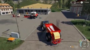 Farming Simulator 19 #2 Вносим известь и удобряем перепаханное поле.