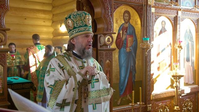 Освящение престола храма в Свято Успенском Жёлтиковом монастыре смотреть онлайн