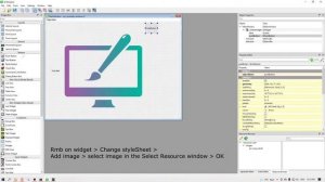 How to create & convert a QtDesigner QRC file to Python