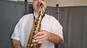 Альт Саксофон первые гаммы от Александра Винокурова