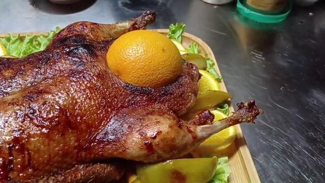Утка в духовке. Утка в казане на костре. Рецепт И МЯСО И РЫБА смотреть онлайн