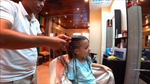 Как заплести АФРИКАНСКИЕ КОСИЧКИ ? Подробное видео. African Hair Braiding Styles