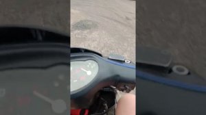 Максималка на скутере Рэйсер 72куба