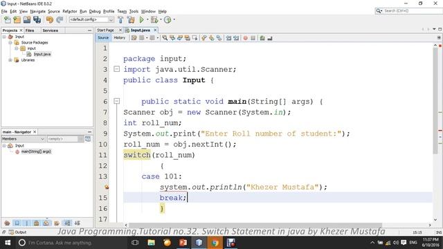 Java Programming.Tutorial no.32. Switch Statement in java by Khezer Mustafa смотреть онлайн
