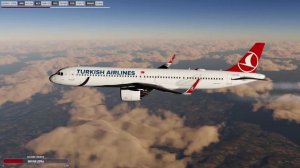 X-Plane 11 | Airbus A321neo Turkish Airlines | Внуково [UUWW] - Стамбул [LTFM] | Real Ops LIVE