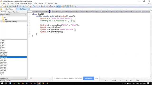 Day 12 | String class | Learn Java Library смотреть онлайн