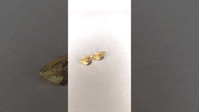 Гелиодор. Жёлтый берилл. 1,84ct.