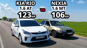 ТАКСИСТ на БЕШЕНОЙ KIA RIO 1.6 против САМОЙ БЫСТРОЙ Daewoo NEXIA 1.6 ГОНКА CAMRY 3.5 KALINA SPORT