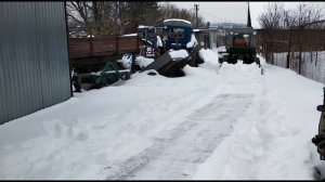 Самодельный трактор с ДИЗЕЛЬНЫМ двигателем