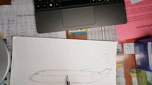 Как быстро нарисовать боинг б737 700