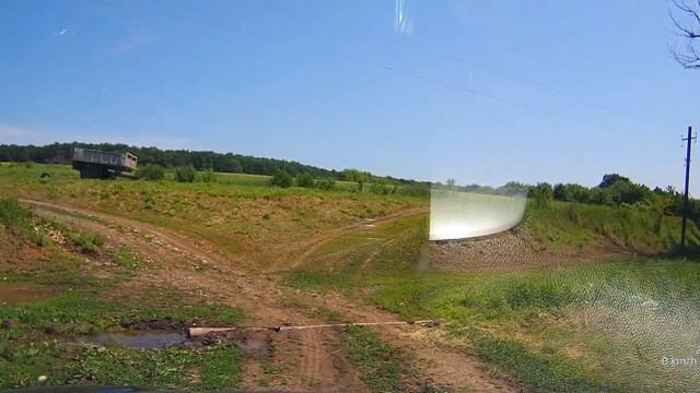 Prado 120, объезд препятствия. смотреть онлайн