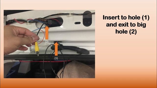 Reverse Camera Installation / Hardwiring / Vauxhall Zafira (B) смотреть онлайн