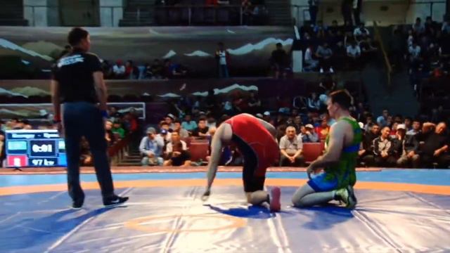 Борьба. Турнир Санатбаева-2019. 97 кг 1-й круг Дамир Зупаров (KAZ)-Санджар Умарходжоев (UZB) смотреть онлайн