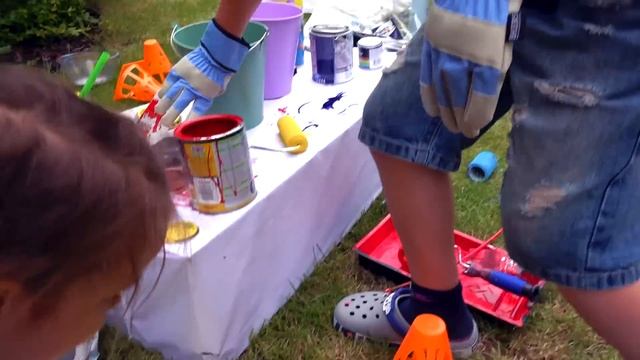 DIY 2 этажный ДОМ 4 комнатный для детей и РУМ ТУР